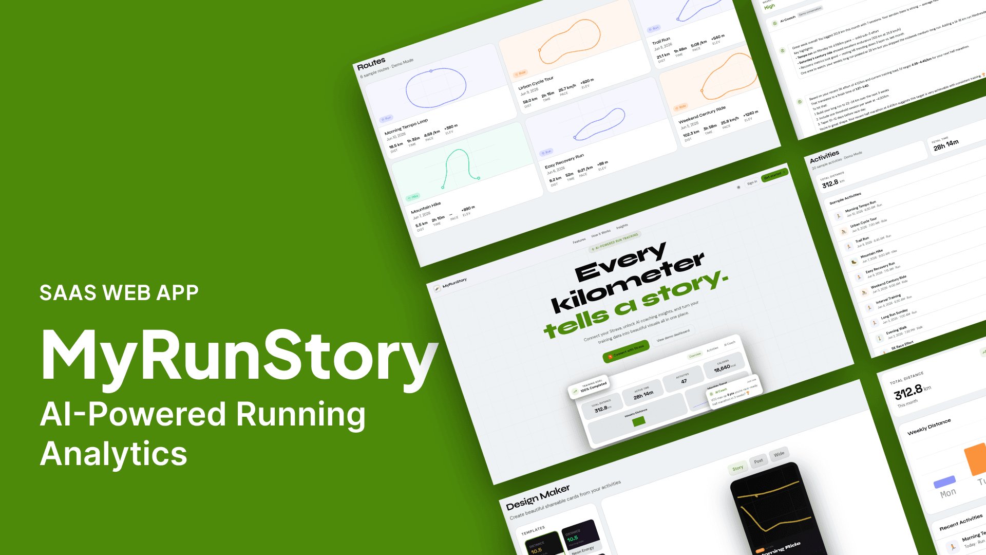 MyRunStory — AI-Powered Running Analytics